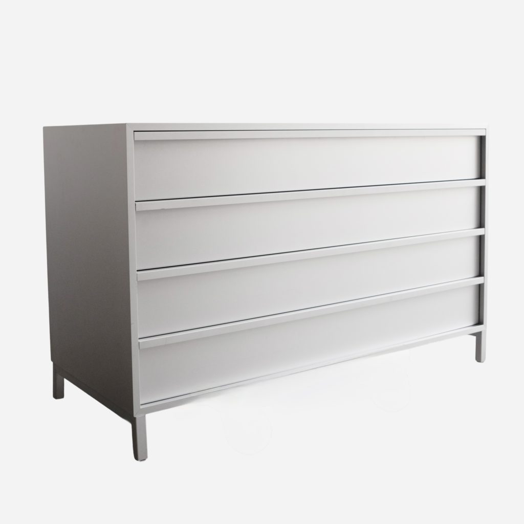 4-Drawer Wide Cabinet, MDF ITALIA