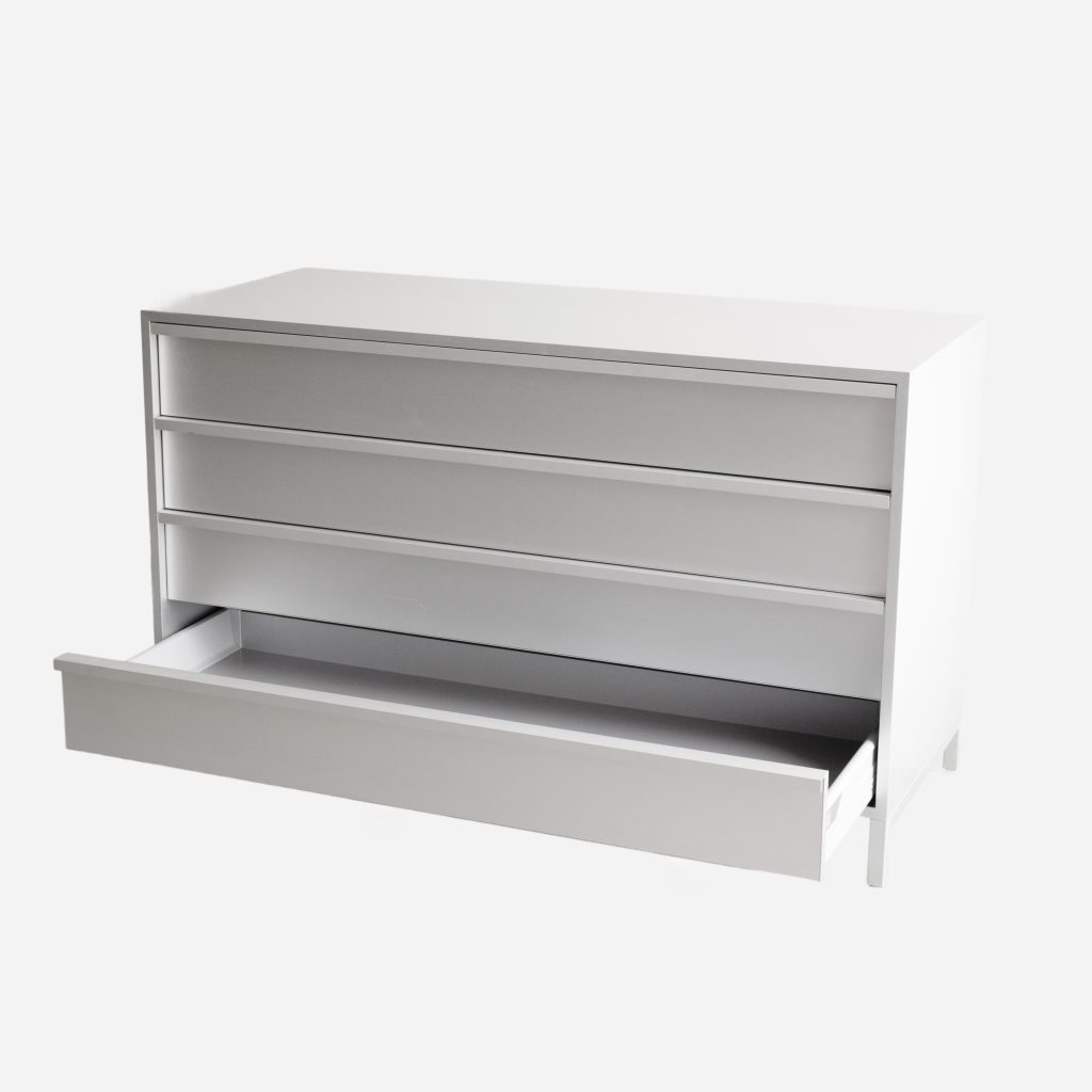 4-Drawer Wide Cabinet, MDF ITALIA