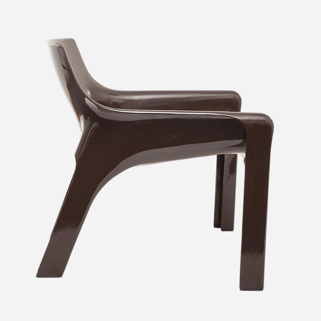 Artemide Vicario Dark Brown Chair