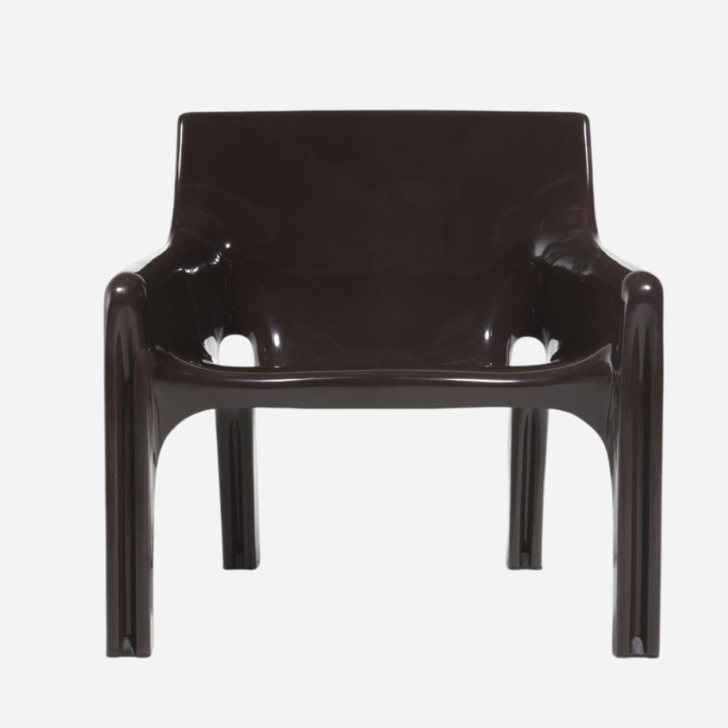 Artemide Vicario Dark Brown Chair