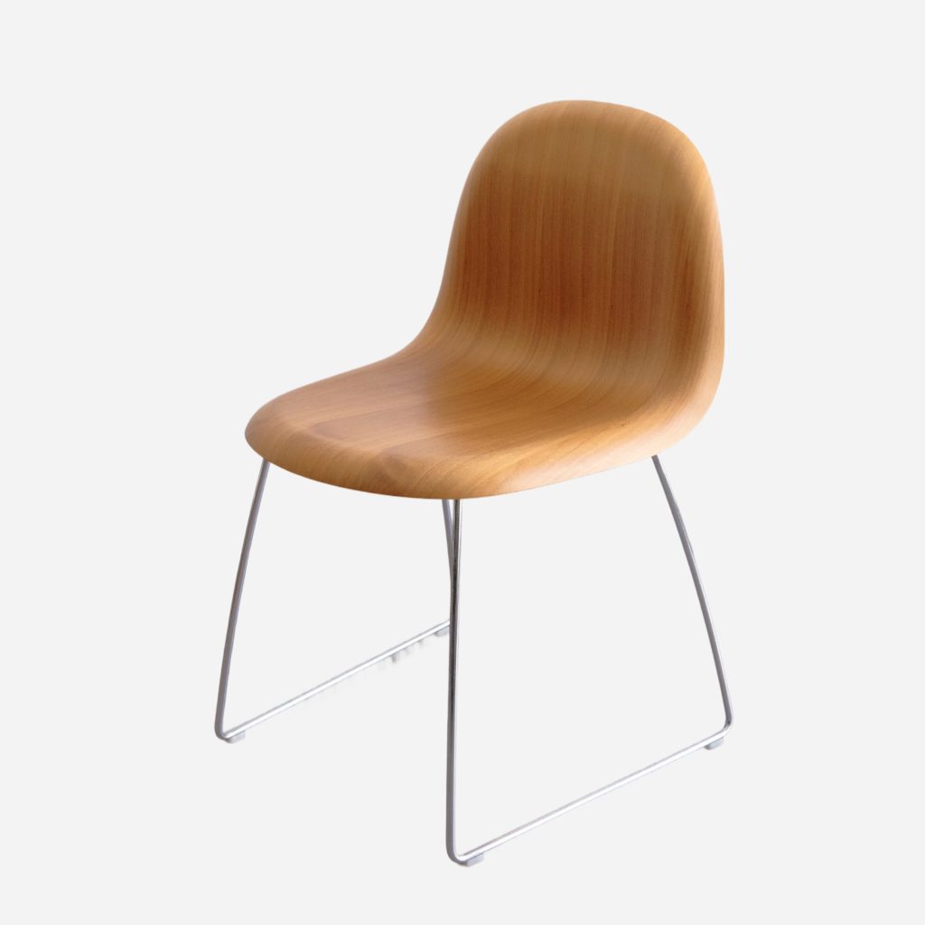 Gubi 3D Sledge Base Chair
