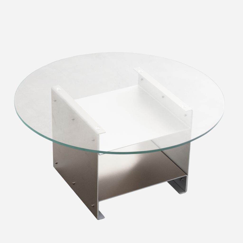Glass Wing Table
