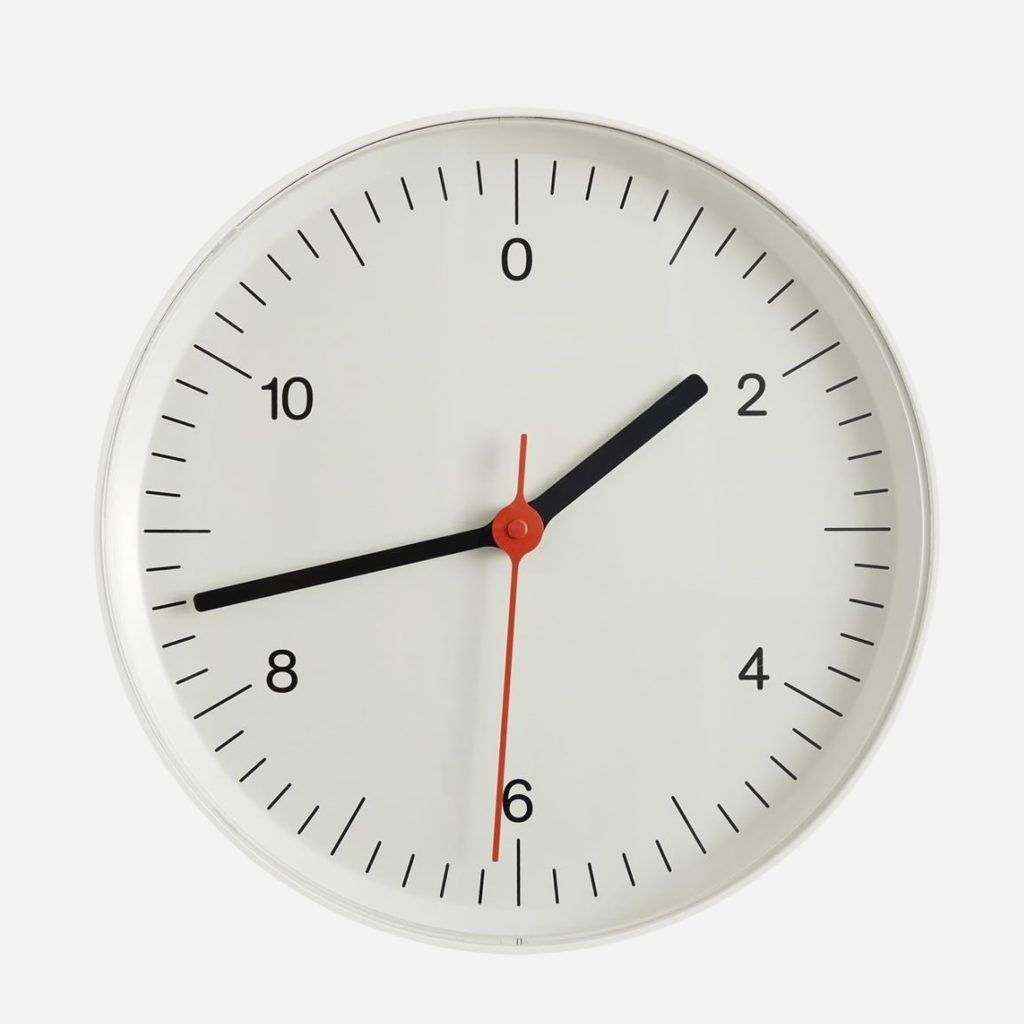 HAY Wall Clock, White