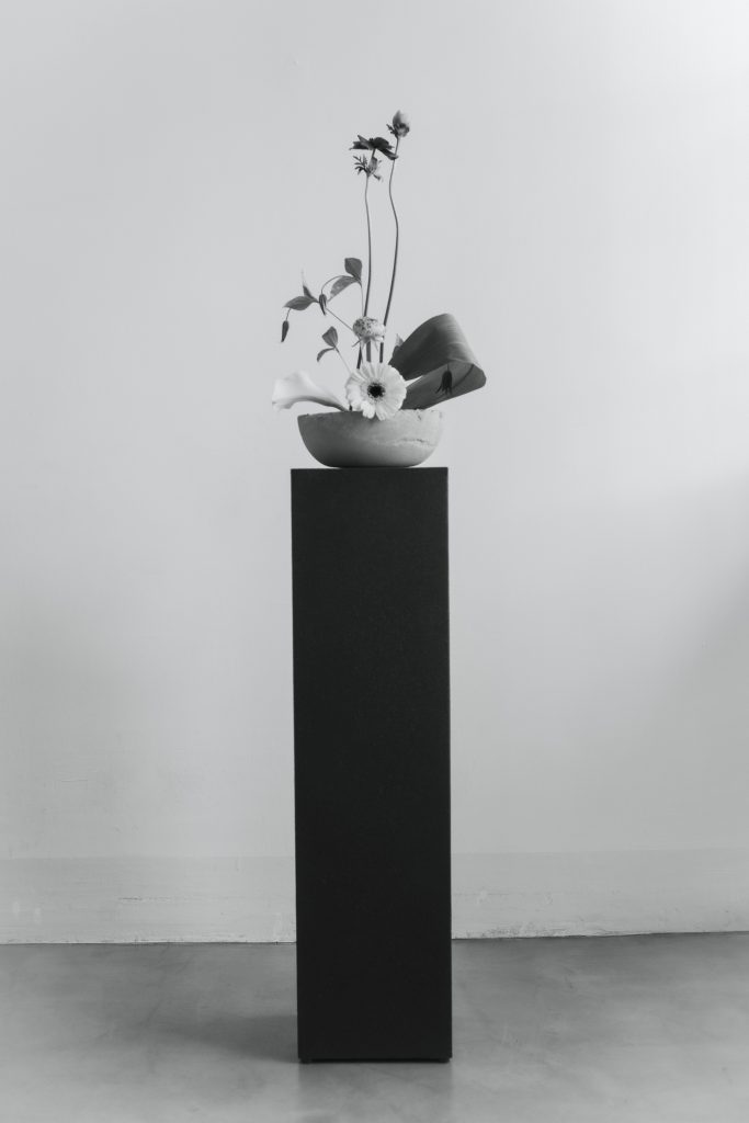 Dark Brown Pedestal
