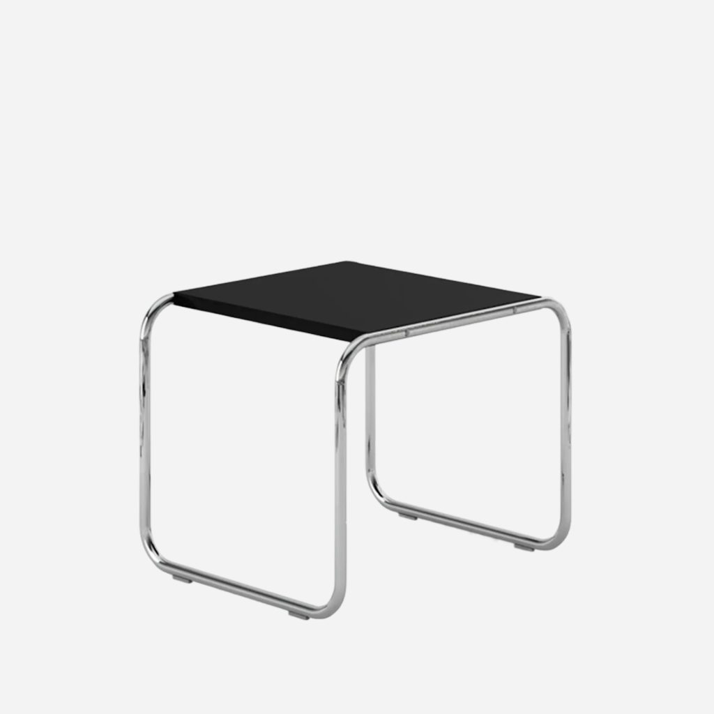 KNOLL Laccio Side Table, Black
