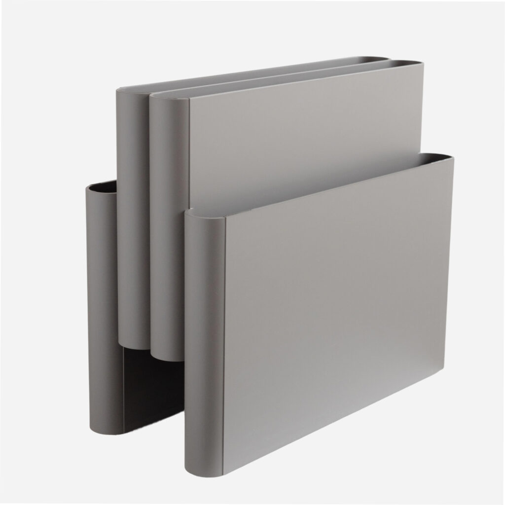 Kartell Magazine Rack, Grey