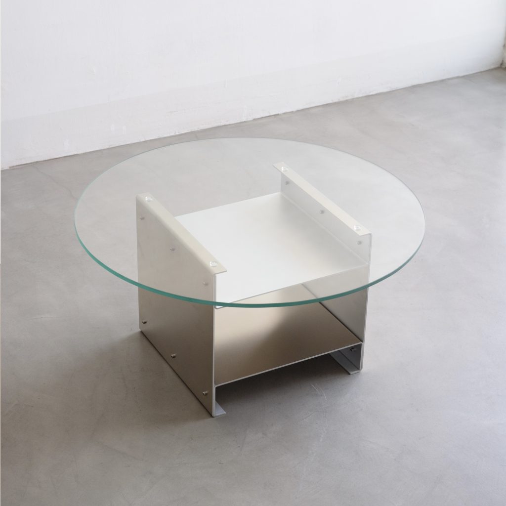 Glass Wing Table