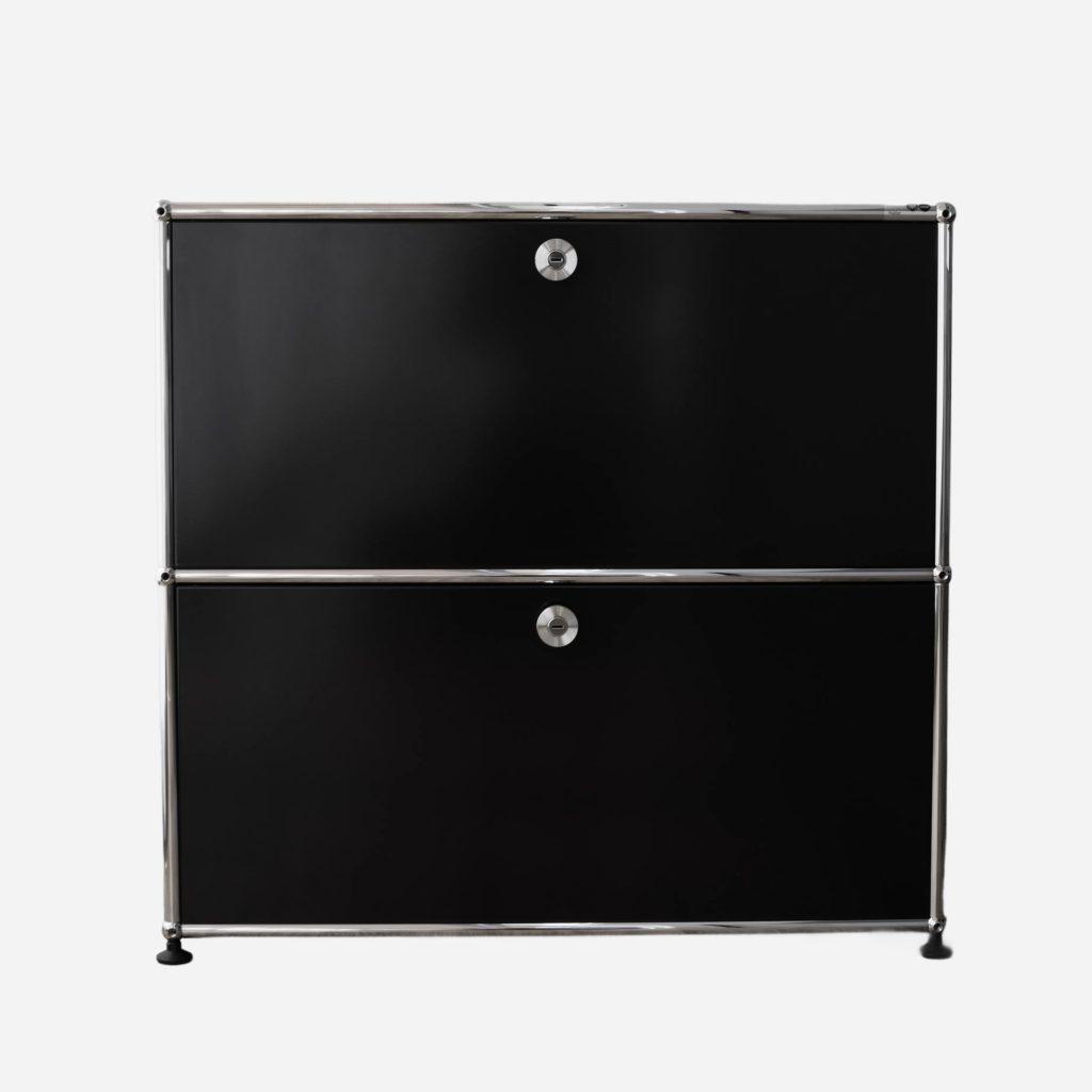 USM Modular Furniture 2 Doors, Black
