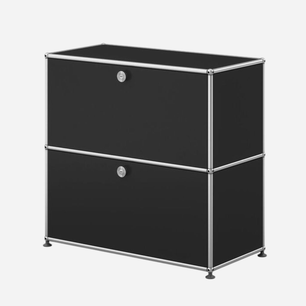 USM Modular Furniture 2 Doors, Black