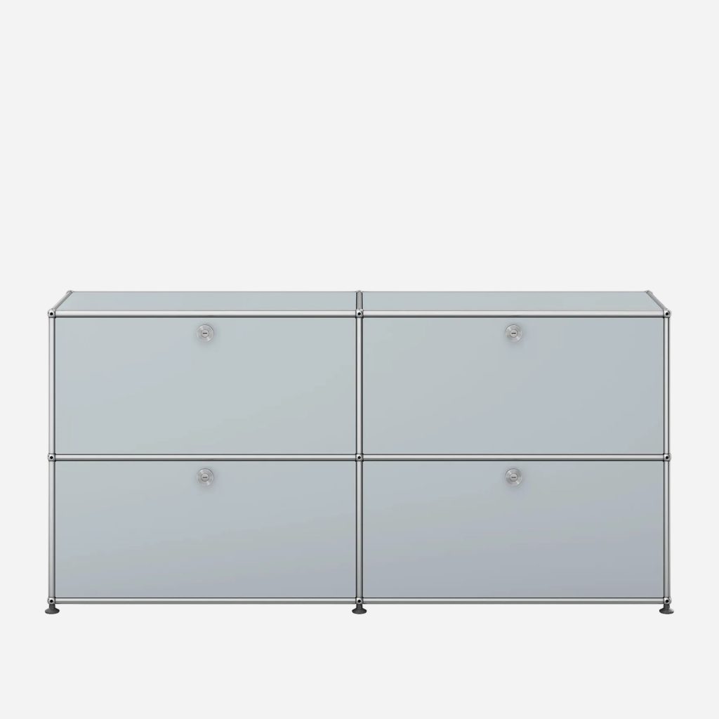 USM Modular Furniture 4 Doors, Grey