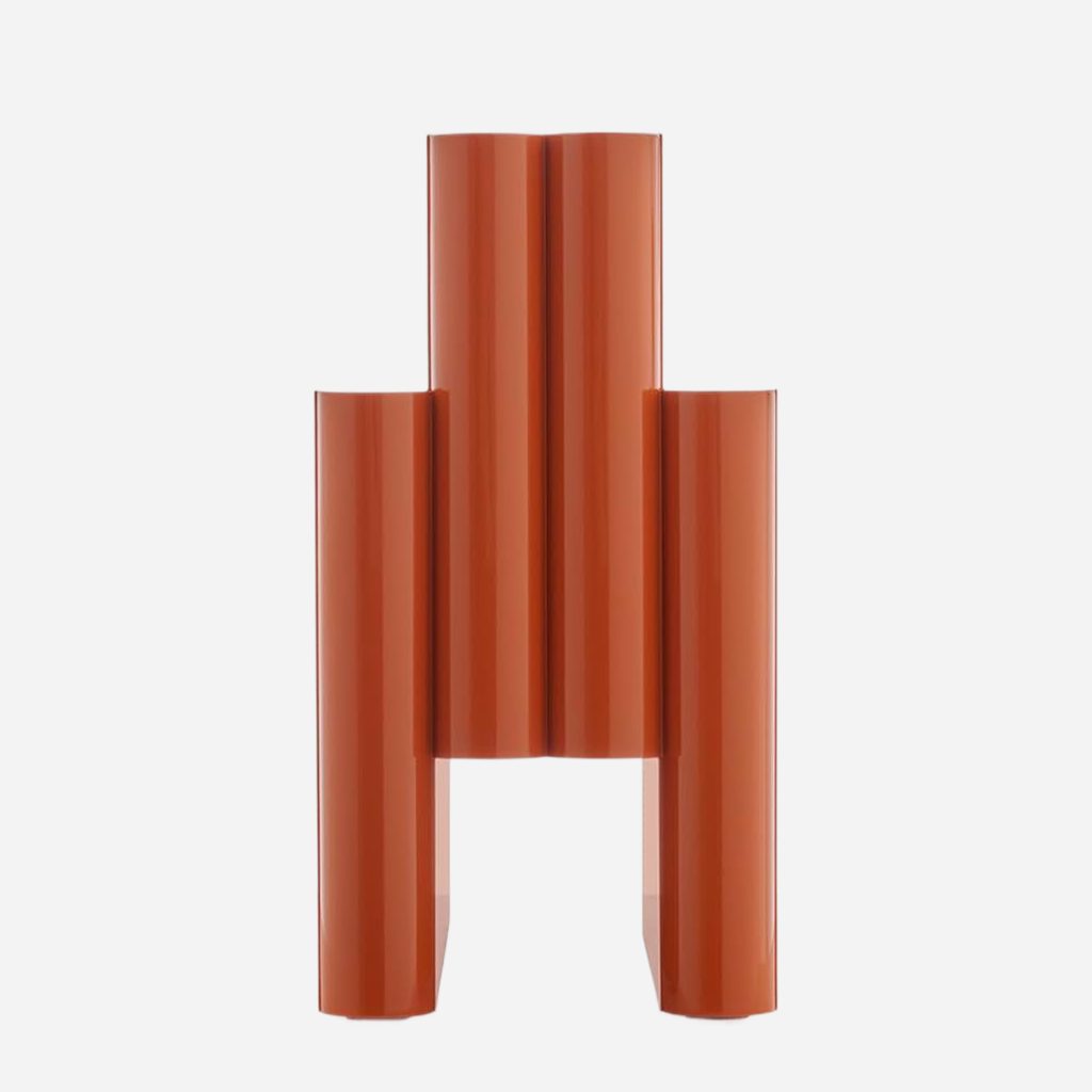 Kartell Magazine Rack, Orange