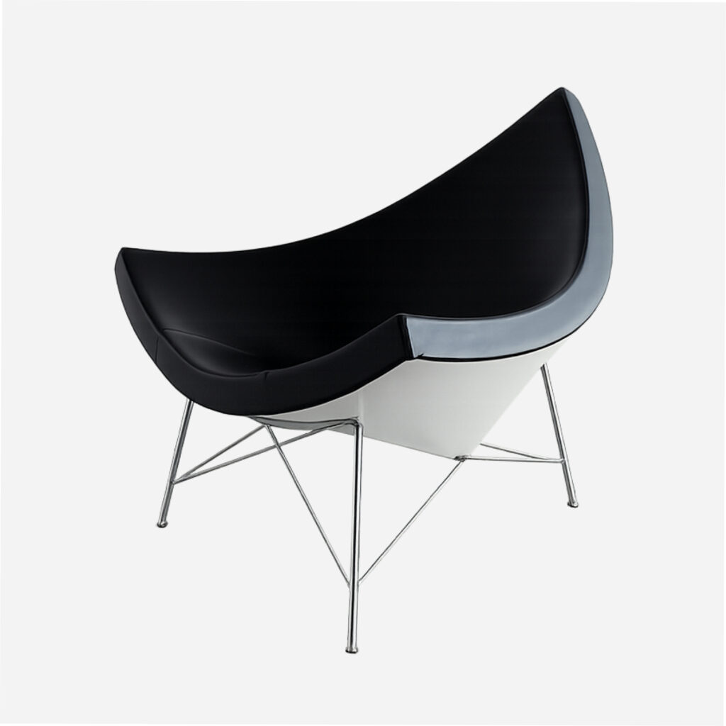 Vitra Coconut Chair, Black
