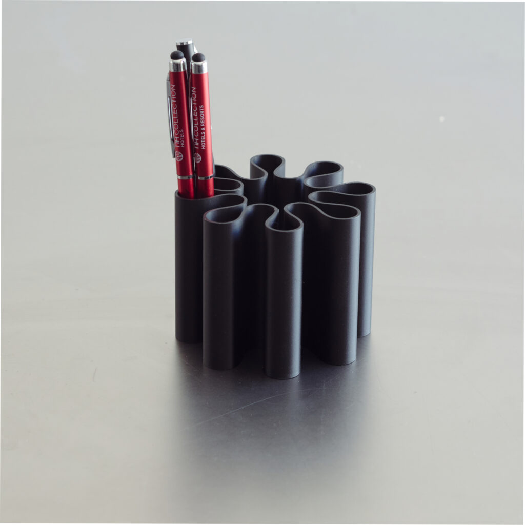 Flower Pen Holder, Black