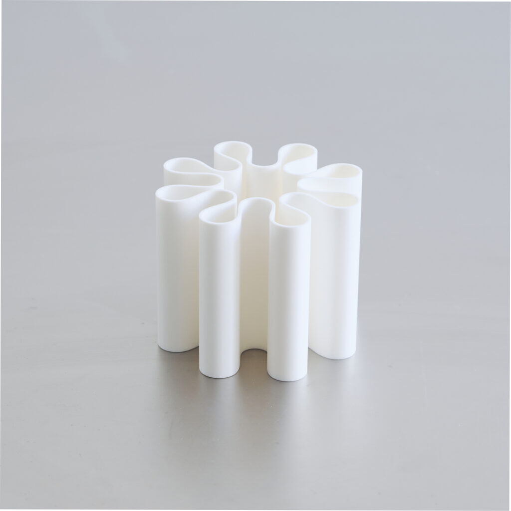 Flower Pen Holder, White