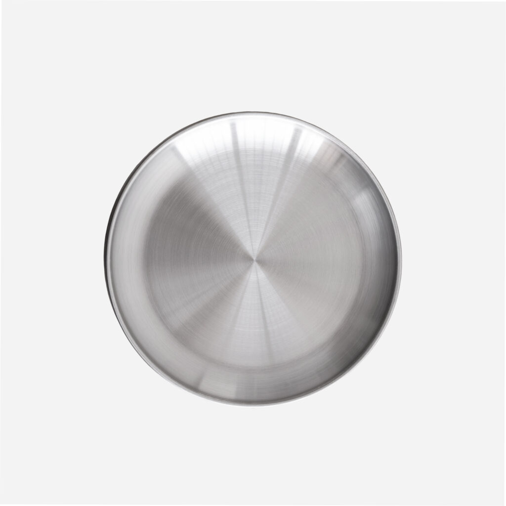 Set of 4 Round Metal Plates