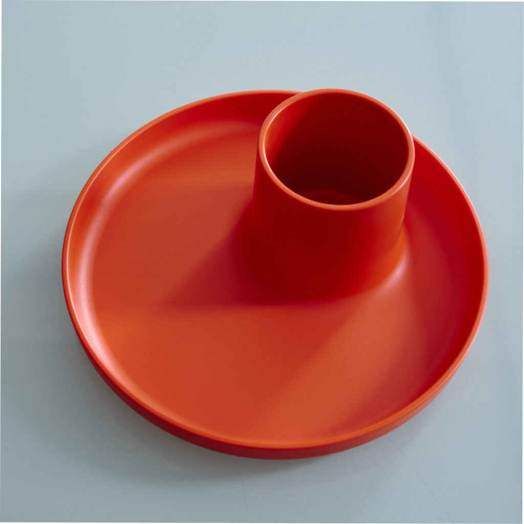 Vitra O-Tidy Desk Organizer, Red
