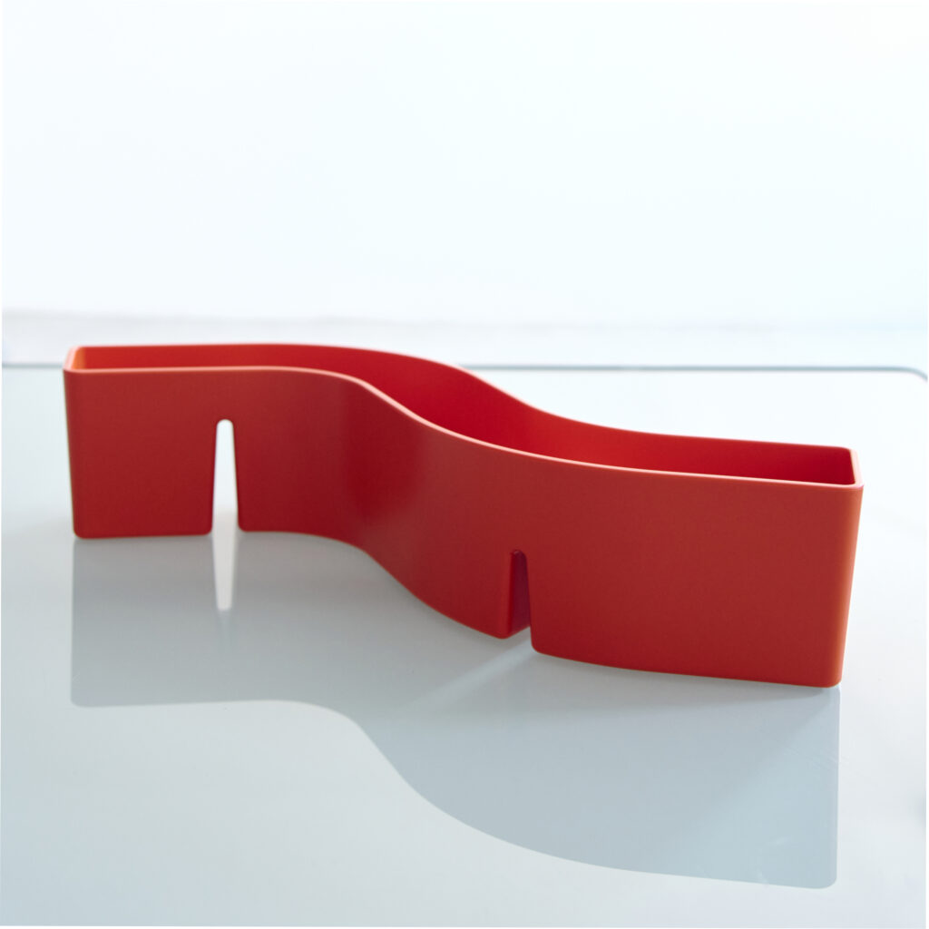 Vitra S-Tidy Desk Organizer, Red