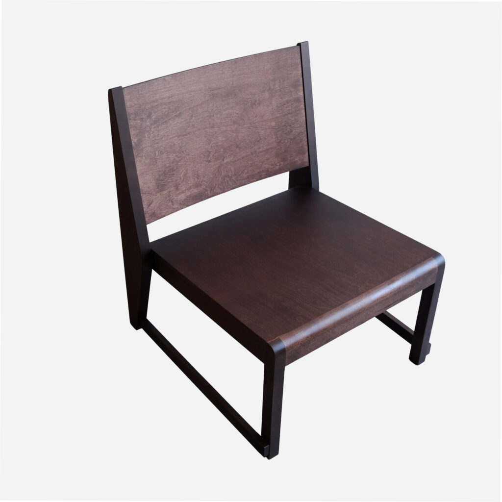 Frama 01 Armchair, Dark Brown
