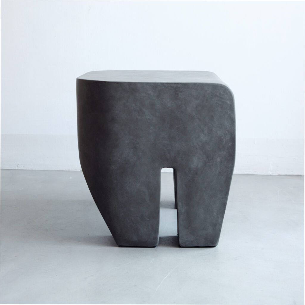 Sculpt Stool, Grey