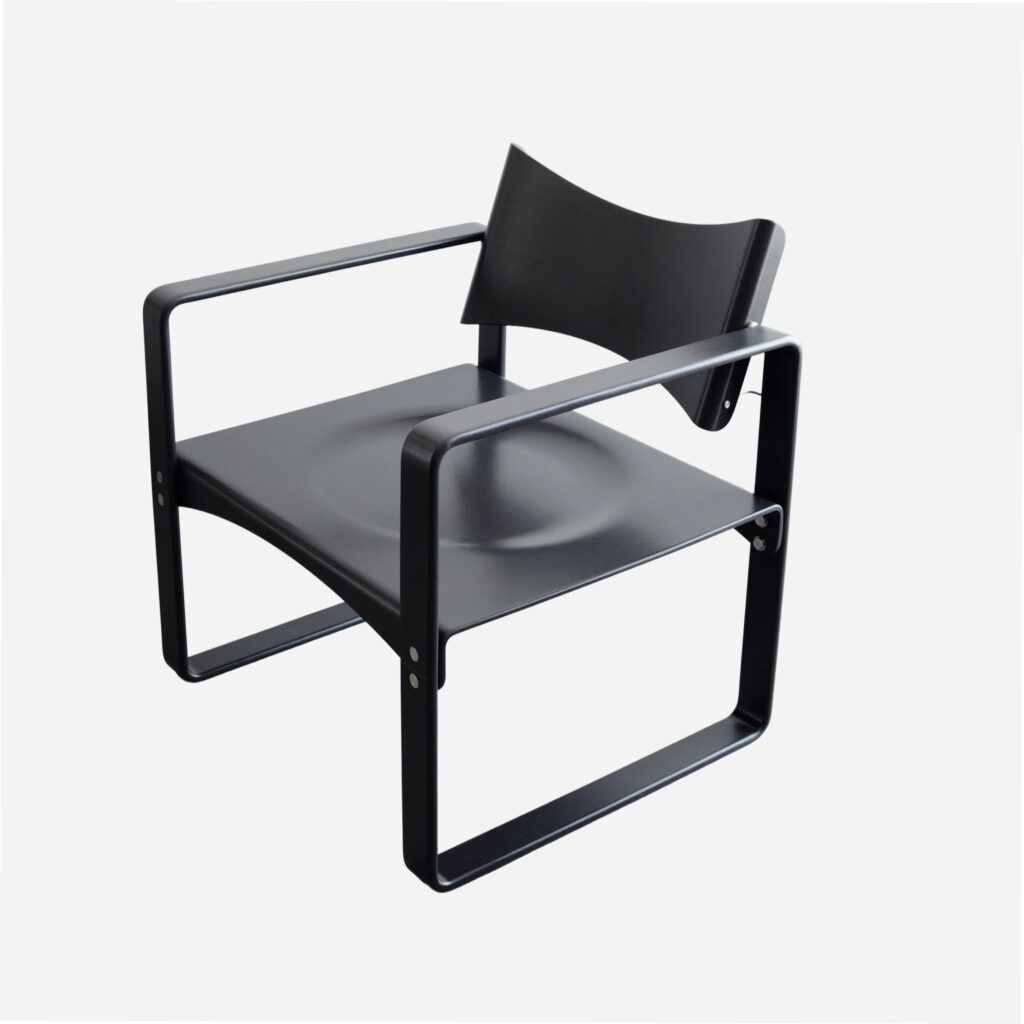 Verpan Armchair, Black