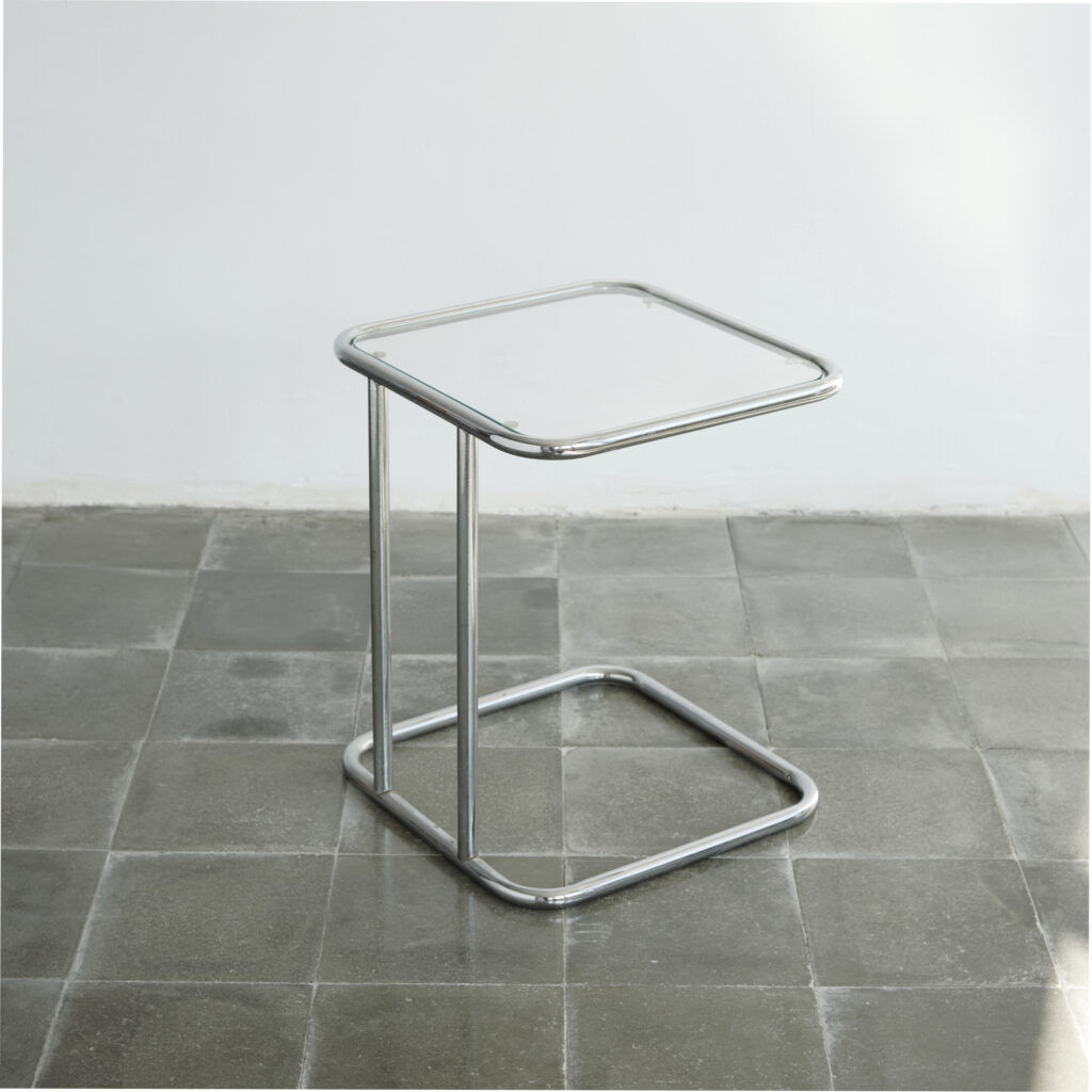 70s Tubular Side Table