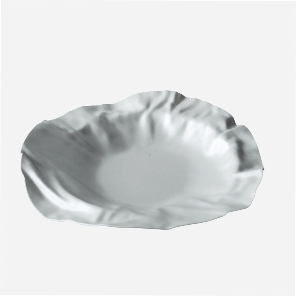 Alessi Crumpled Steel Plate