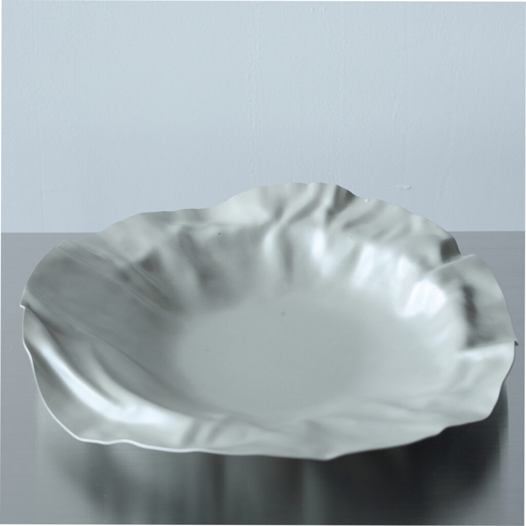 Alessi Crumpled Steel Plate