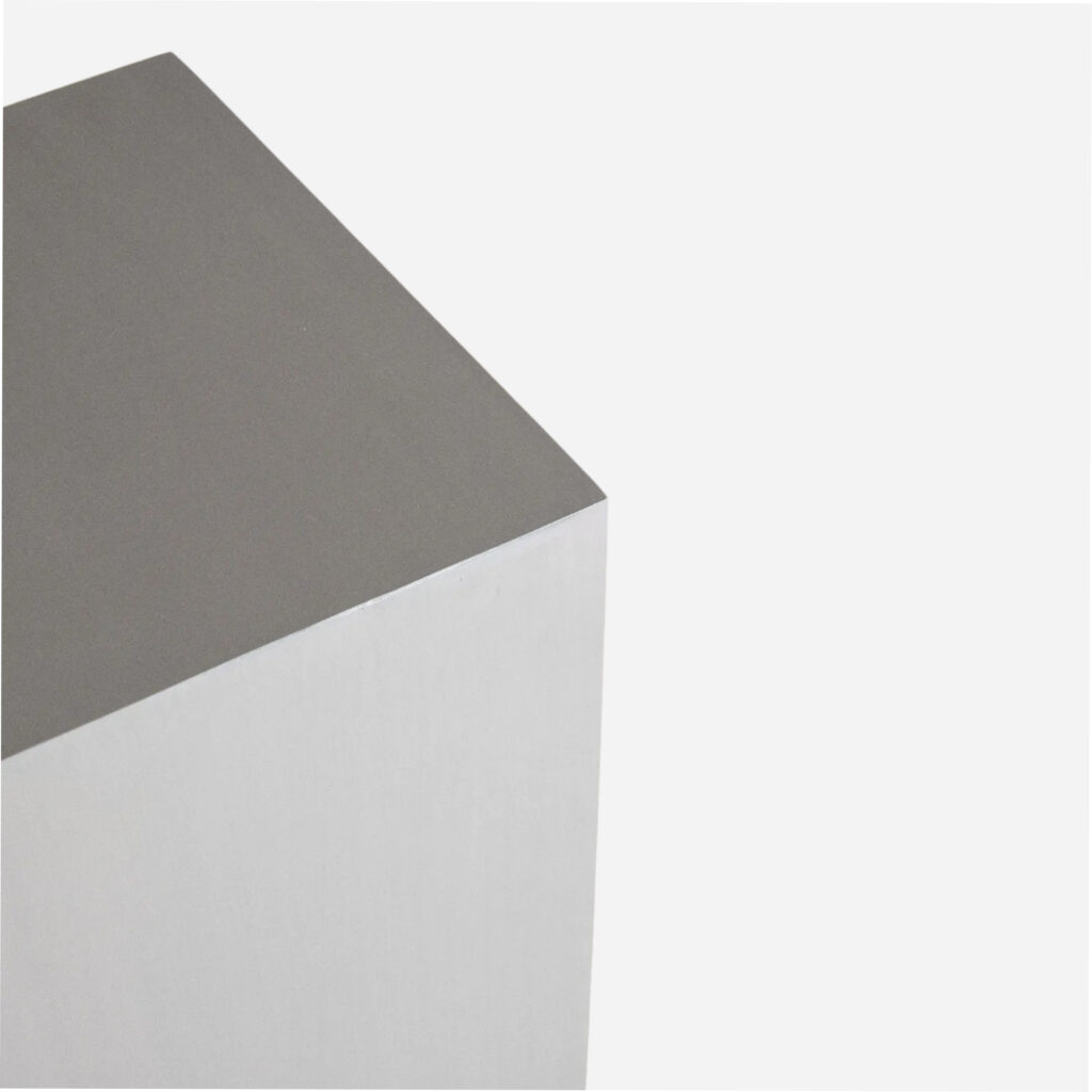 Brushed Stainless Steel Pedestal