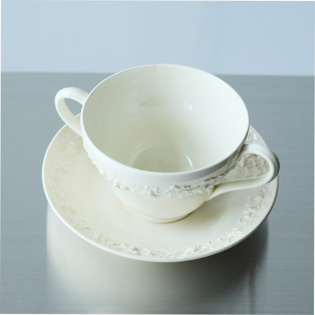 Cream Two-Handled Cup